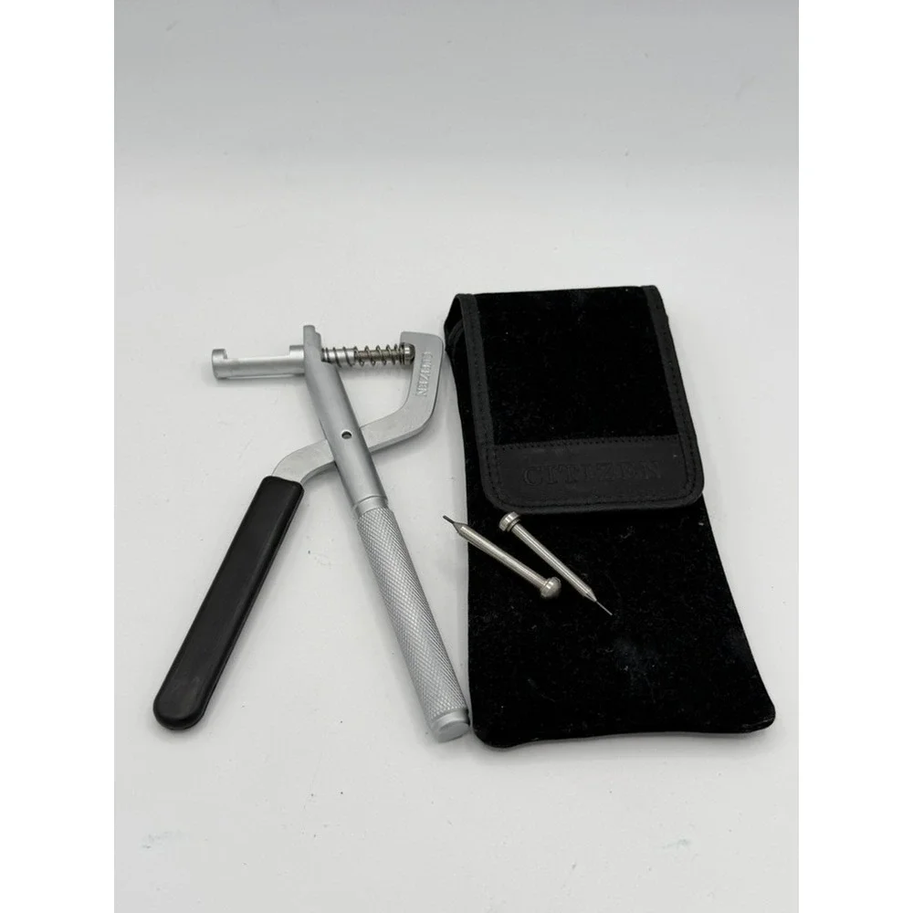 Citizen Watch Band Link Removal Sizing Tool Kit Pin Punches With Pouch